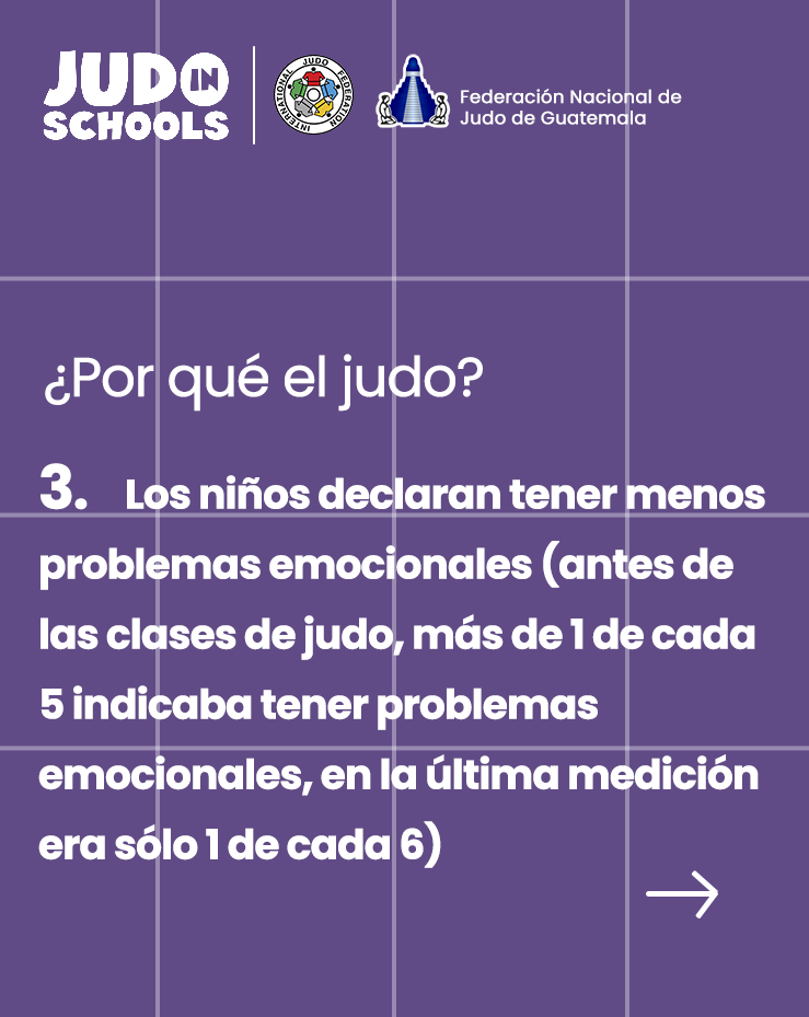 3. menos problemas emocionales en niños