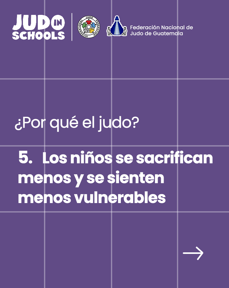 5. Los niños se sienten menos vulnerables